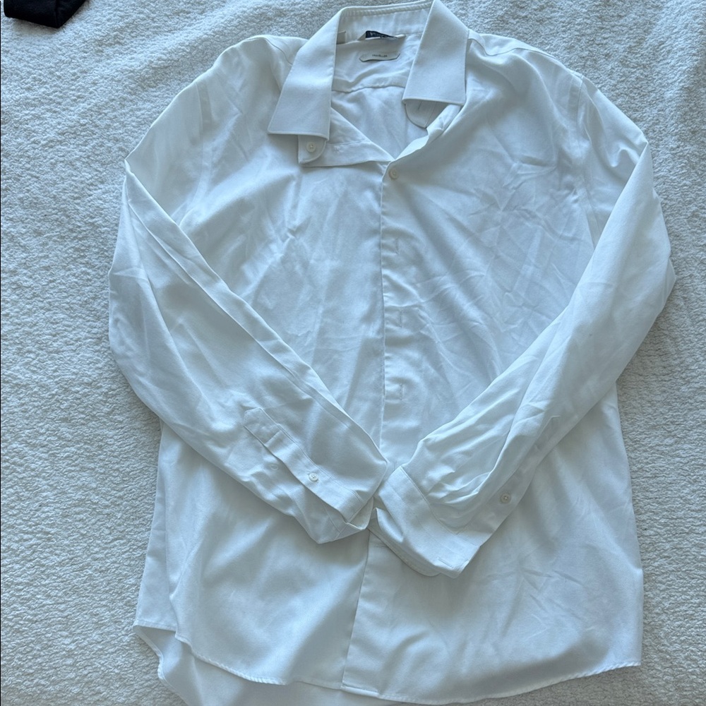 Suitsupply Elegant White Men's Dress Shirt